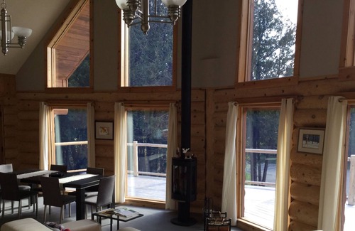 Orford Chalet De Esquí | Casa de madera "Chalet du Bois Rond", recientemente renovada, ecológica