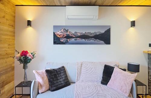 Megeve Apartamento | Logement à Megève avec Jardin