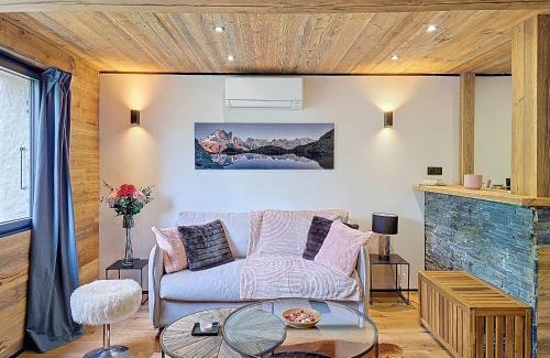Megeve Apartamento | Logement à Megève avec Jardin