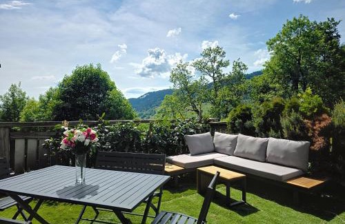 Megeve Apartamento | Logement à Megève avec Jardin