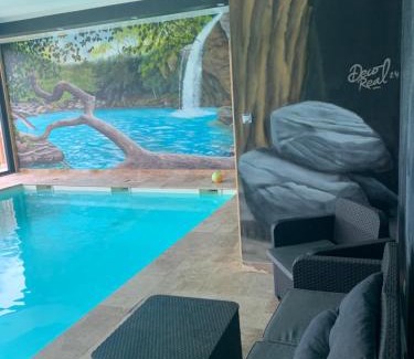 Saint-Germain-du-Val Apartamento | Logement 4 personnes avec piscine intérieure 31 degrés zoo de la FLECHE 24 h du Mans