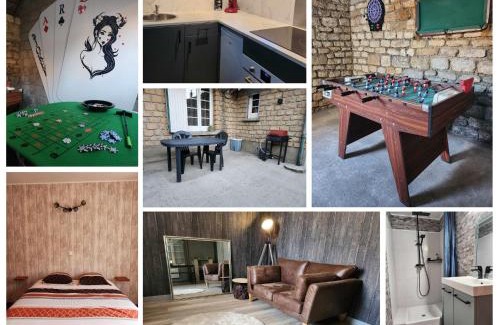 Chemery-sur-Bar Apartamento | Logement cocooning 2-4 personnes avec Salle de jeux