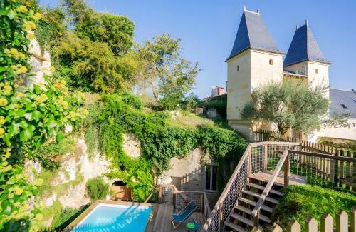 Chenehutte-Treves-Cunault Casa | Logis Escale - Grand Gite - Piscine