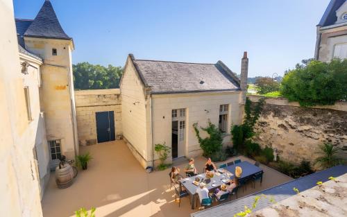 Chenehutte-Treves-Cunault Casa | Logis Escale - Grand Gite - Piscine