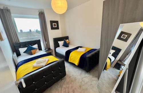 Royal Docks Apartamento | London Excel 2 Bedrooms 2 Bath, Parking, Supper Wifi, Dockland, O2 Arena, Cable Car
