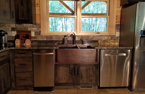 Jefferson Township Casa | Lost Bear Cabin, casa de lujo cerca de Hidden Valley y 7 Springs Resorts