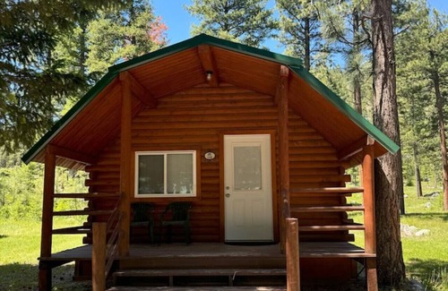 Grantsdale Cabina | Lost Horse Lodge – Double Queen Cabin #14