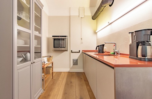 Barhoft Apartamento | Lotsenwohnung - Stylish vacation apartment with Baltic Sea view, fireplace and terrace