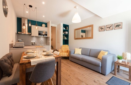 Peyragudes Apartamento | Loudenvielle Centre, clasificado 3 estrellas, con terraza, 4/6 personas, WIFI + NETFLIX