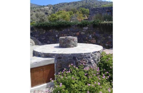 Nisyros Casa | Loutra Olive Garden Stone House #1