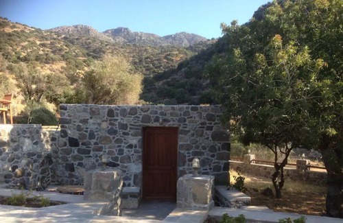 Nisyros Casa | Loutra Olive Garden Stone House #1