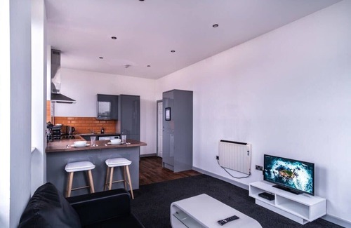 Blackburn Apartamento | Lovely 1 Bed Flat in Central Blackburn w Views