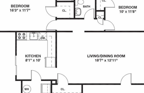 Bridgewater Apartamento | Lovely 2-Bedroom Short-Term Furnished Rental Apartment