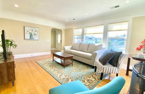 San Bruno Casa | Lovely 3 bedroom house for 6 people Near SFO SF Bay Area Newly updated