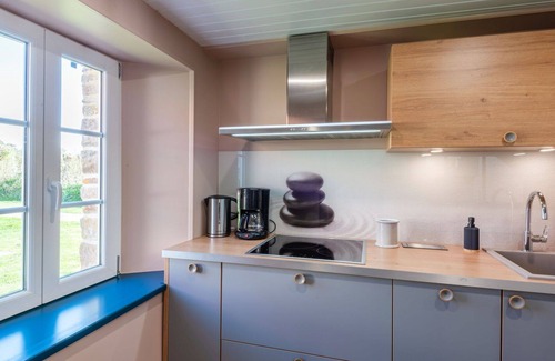 Creances Villa | Hermoso apartamento en villa para 4 personas con WIFI, TV, terraza y mascotas permitida