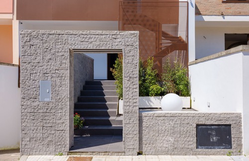 San Donato di Lecce Apartamento | "Precioso apartamento Calù 1" con balcones y Wi-Fi