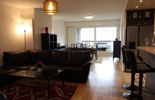 Le Bouchet Apartamento | Bonito apartamento con piscina, WIFI, TV, balcón, vista panorámica y aparcamiento