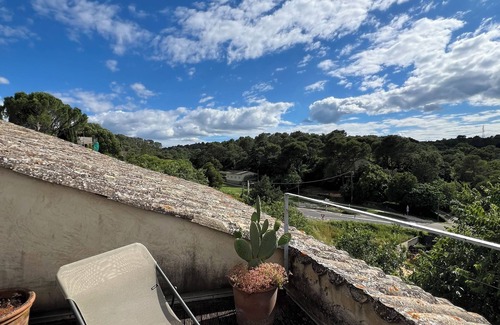 Sagries Apartamento | Precioso apartamento con terraza cerca de Uzès