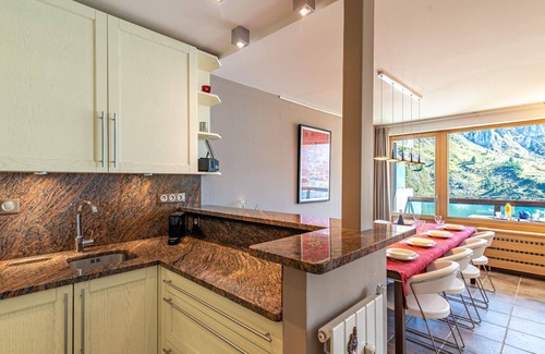 Tignes Apartamento | Hermoso apartamento para 8 personas con WIFI, TV y terraza