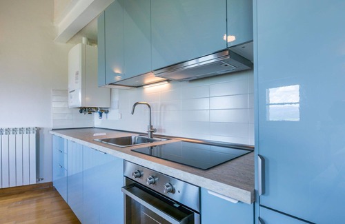 Montalcino Apartamento | Hermoso apartamento para 6 personas con WIFI, vista panorámica y aparcamiento