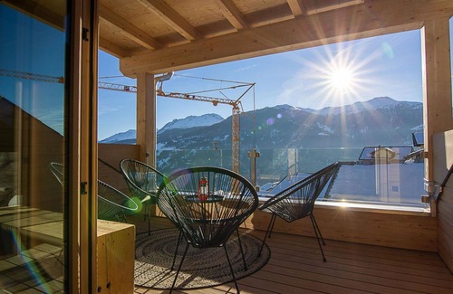 Vaz-Obervaz Apartamento | Bonito apartamento para 12 personas con WIFI, TV y balcón