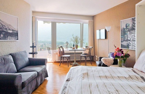 Ascona Apartamento | Lovely apartment for 2 guests with WIFI, TV, balcony, pets allowed and parking