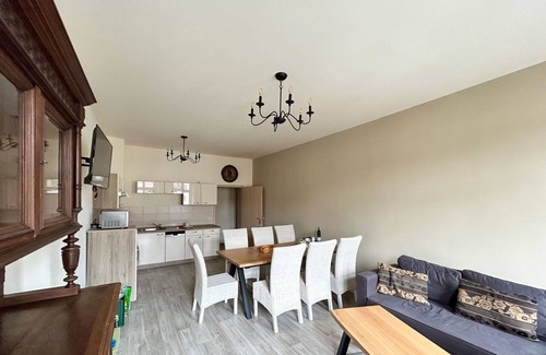 Zittau Apartamento | Precioso apartamento para 6 personas con WIFI, TV, patio y mascotas permitida