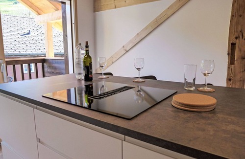 Krattigen Apartamento | Precioso apartamento para 5 personas con WIFI, TV, balcón y vista panorámica