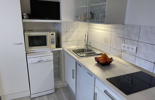 Cuxhaven Apartamento | Precioso apartamento para 4 personas con WIFI, TV, terraza, mascotas permitida y aparcamiento