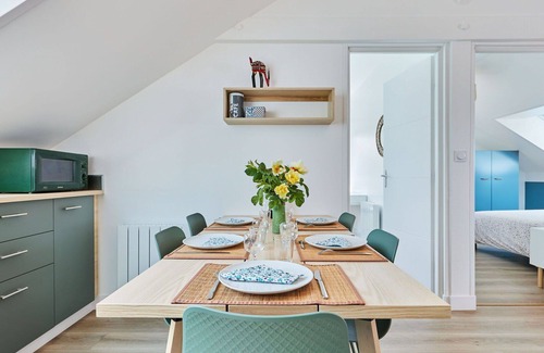 Croissanville Apartamento | Acogedor apartamento para 5 personas con WIFI