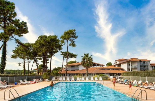 Vieux-Boucau-les-Bains Apartamento | Hermoso apartamento con piscina, WIFI, TV, terraza, mascotas permitida y aparcamiento