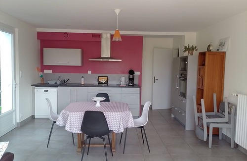 Plouharnel Apartamento | Hermoso apartamento nuevo en la planta baja de una casa cerca de Carnac