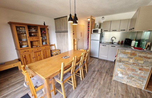 Valfrejus Apartamento | Apartamento Valfréjus, 3 dormitorios, 8 personas