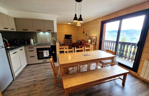 Valfrejus Apartamento | Apartamento Valfréjus, 3 dormitorios, 8 personas