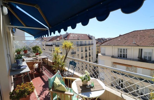 Thiers Apartamento | Precioso balcón en Musiciens, centro de Niza.
