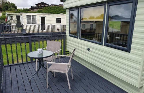 Balminnoch Otro | Lovely Caravan With Decking At Three Lochs Holiday Park In Scotland Ref 93064tl