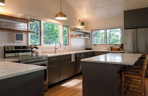 Fennville Casa | Lovely, Eco-Conscious Retreat on Lake Michigan w/ Private Beach & Hot Tub