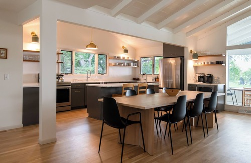 Fennville Casa | Lovely, Eco-Conscious Retreat on Lake Michigan w/ Private Beach & Hot Tub