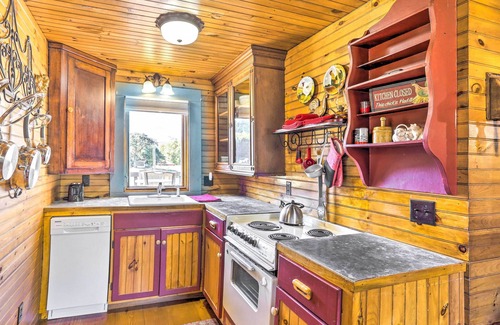 Flat Rock Cabina | Lovely Flat Rock Cabin from 1905 w/ Fireplace