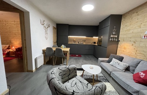 La Chapelle-d'Abondance Apartamento | Lovely 3-room chalet, ground floor, terrace, garden