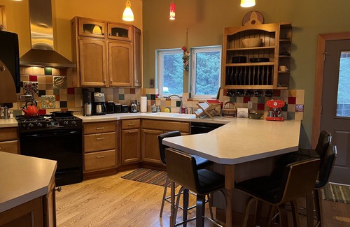 Bear Creek Casa | Lovely home in the woods, with hot tub and campfire ring
