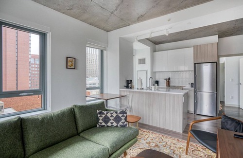 MIT Apartamento | Lovely Kendall Square 2BR w/ Gym, near Shops & Dining, by Blueground