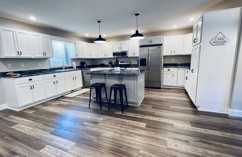 Gilbertsville Casa | Lovely KY Lake Home w/ Fire Pit & Dock