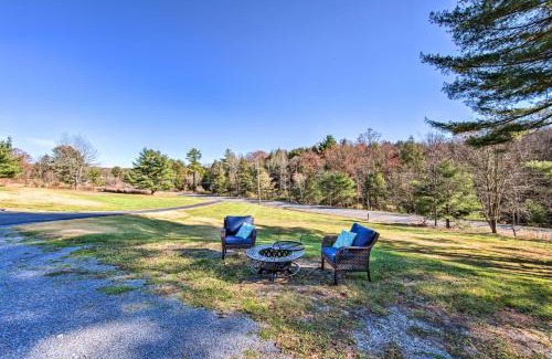 Moshannon Apartamento | Lovely Moshannon Ground Apartment with Fire Pit