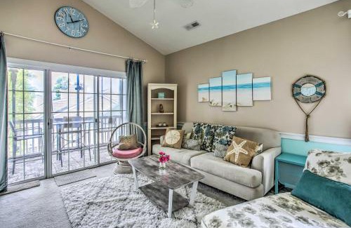 Central Myrtle Beach Apartamento | Lovely Myrtle Beach Condo 4 Mi to Boardwalk!