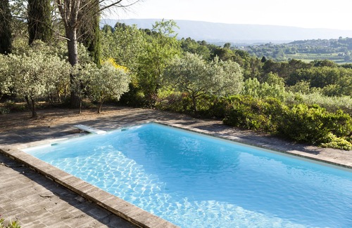 Goult Casa | Provenza (Luberon): casa de campo con encanto, vista excepcional, gran piscina y jardines