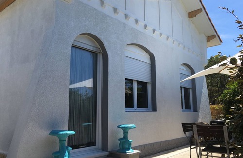 Carcans Plage Casa | Bonita casa renovada en un terreno cerrado, instalaciones cerca y el océano