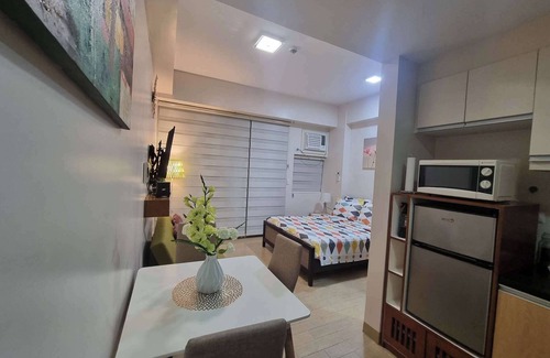 Iloilo Condominio | Lovely Studio centrally located to vibrant city of love, Festive Walk Mall view.