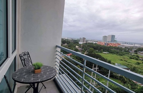 Iloilo Condominio | Lovely Studio centrally located to vibrant city of love, Festive Walk Mall view.