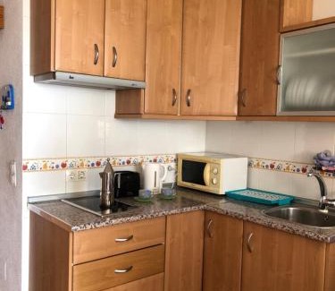 La Cala del Moral Apartamento | Lovely studio with seaview 700m from the beach